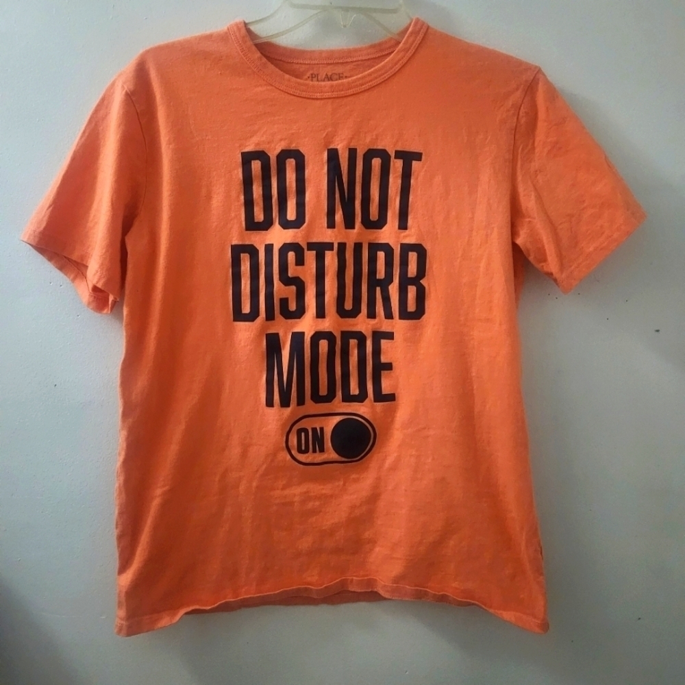 Children's Place size xxl (16) do not disturb graphic tee